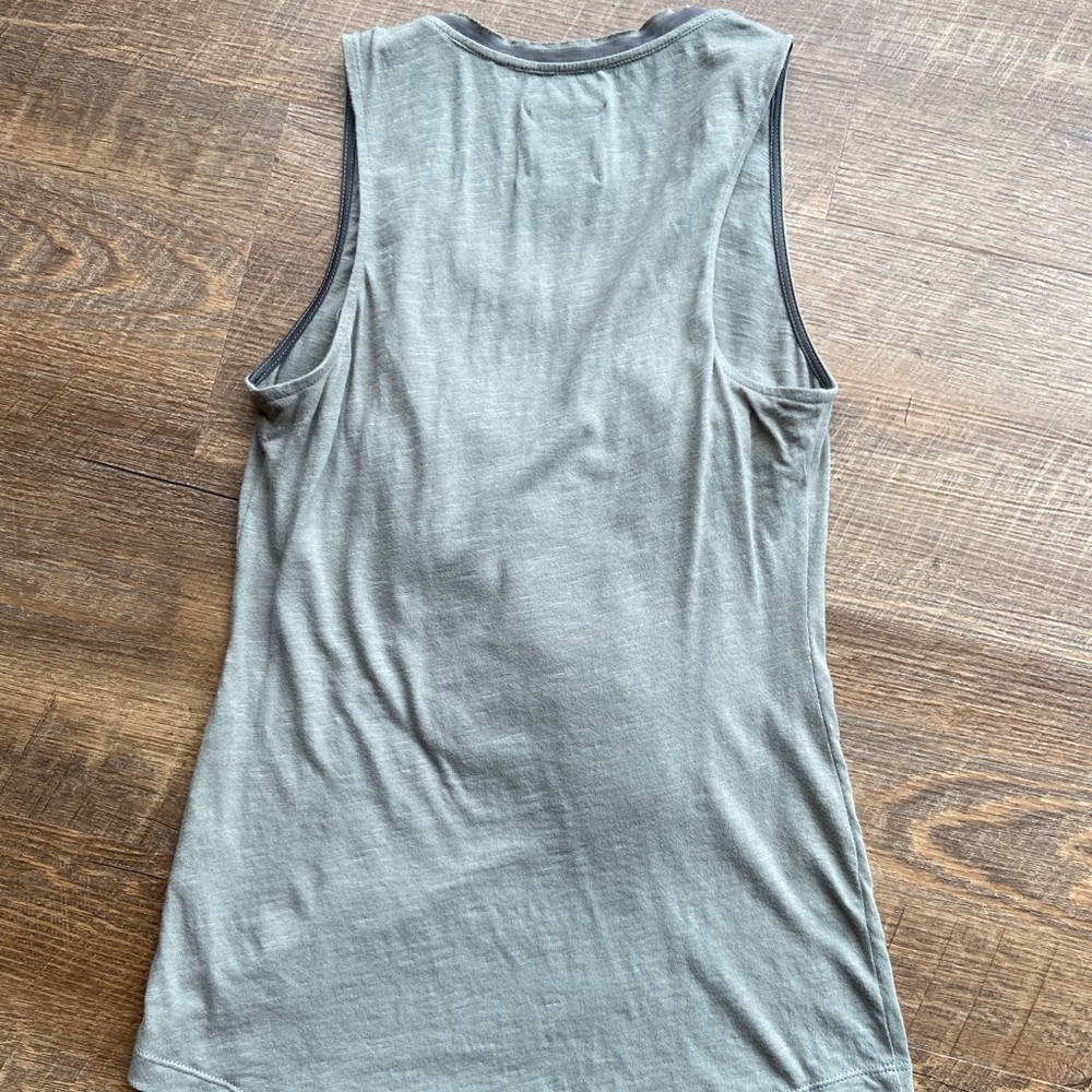 Maginn Tank Top Anthropologie Sage Green - Picture 4 of 10